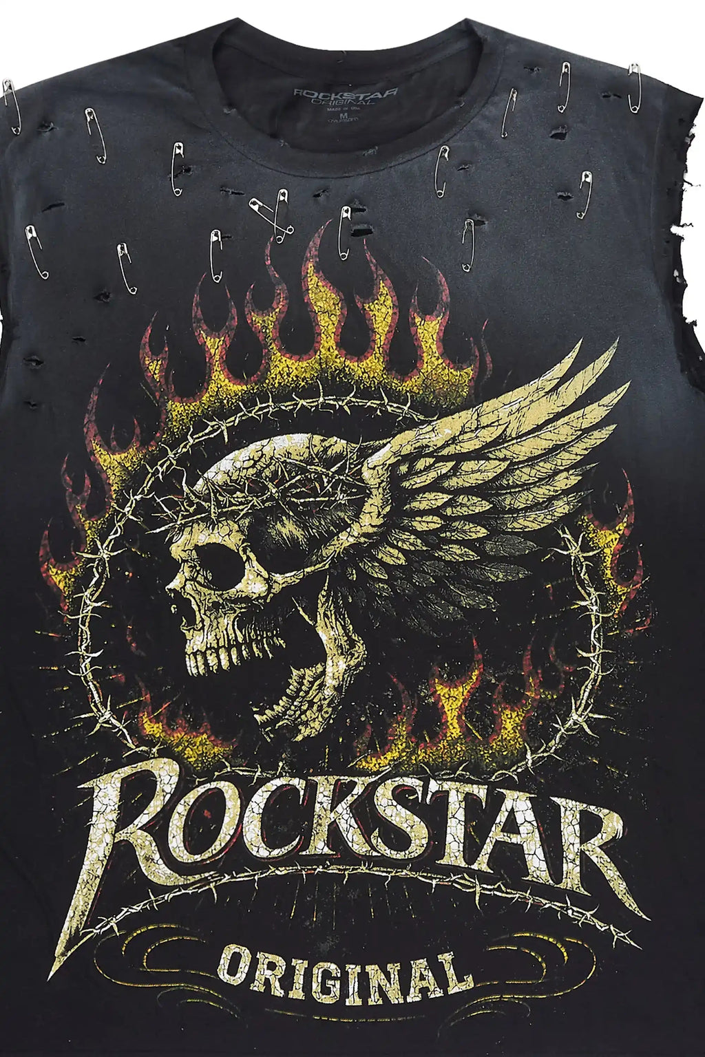 Destan Black Oversized Cut Off T-Shirt - image 2