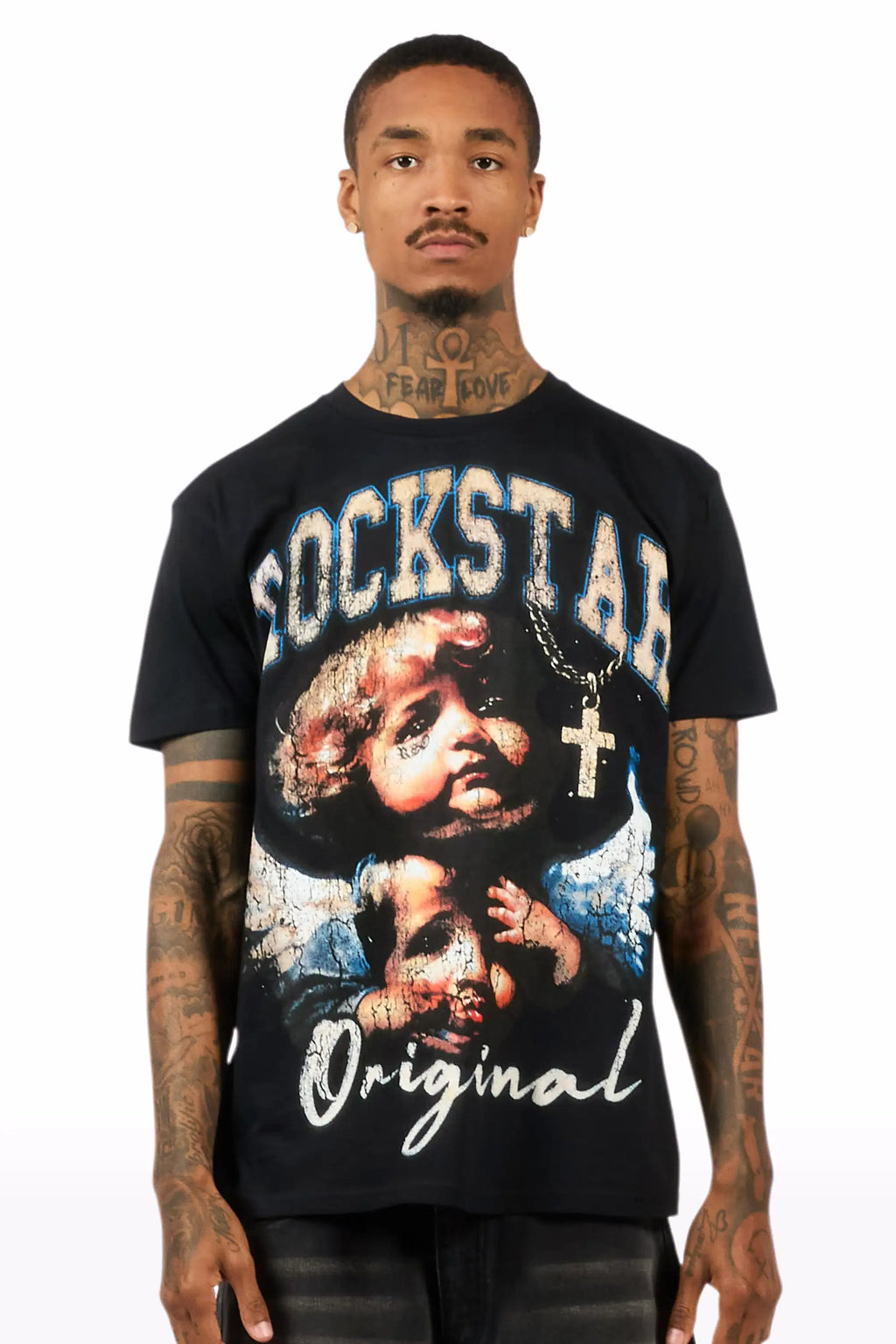 Deiter 2.0 Black Oversized Graphic T-Shirt - image 2