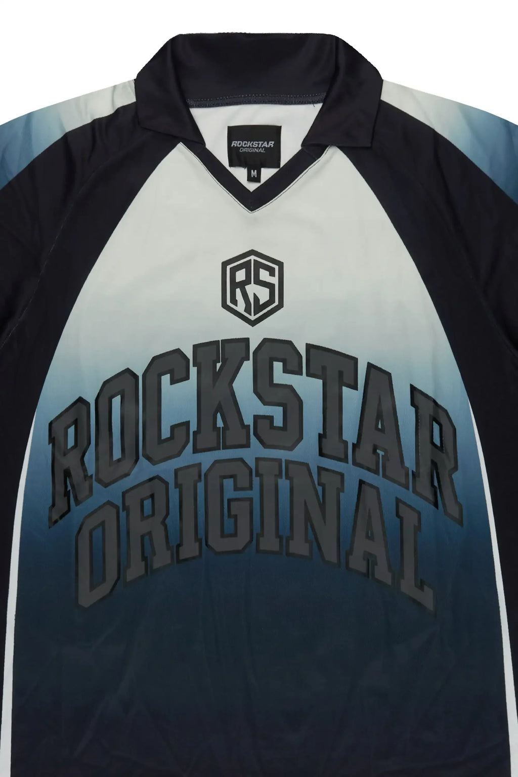 Ricco Black/White World Soccer Inspired Graphic Jersey - image 2