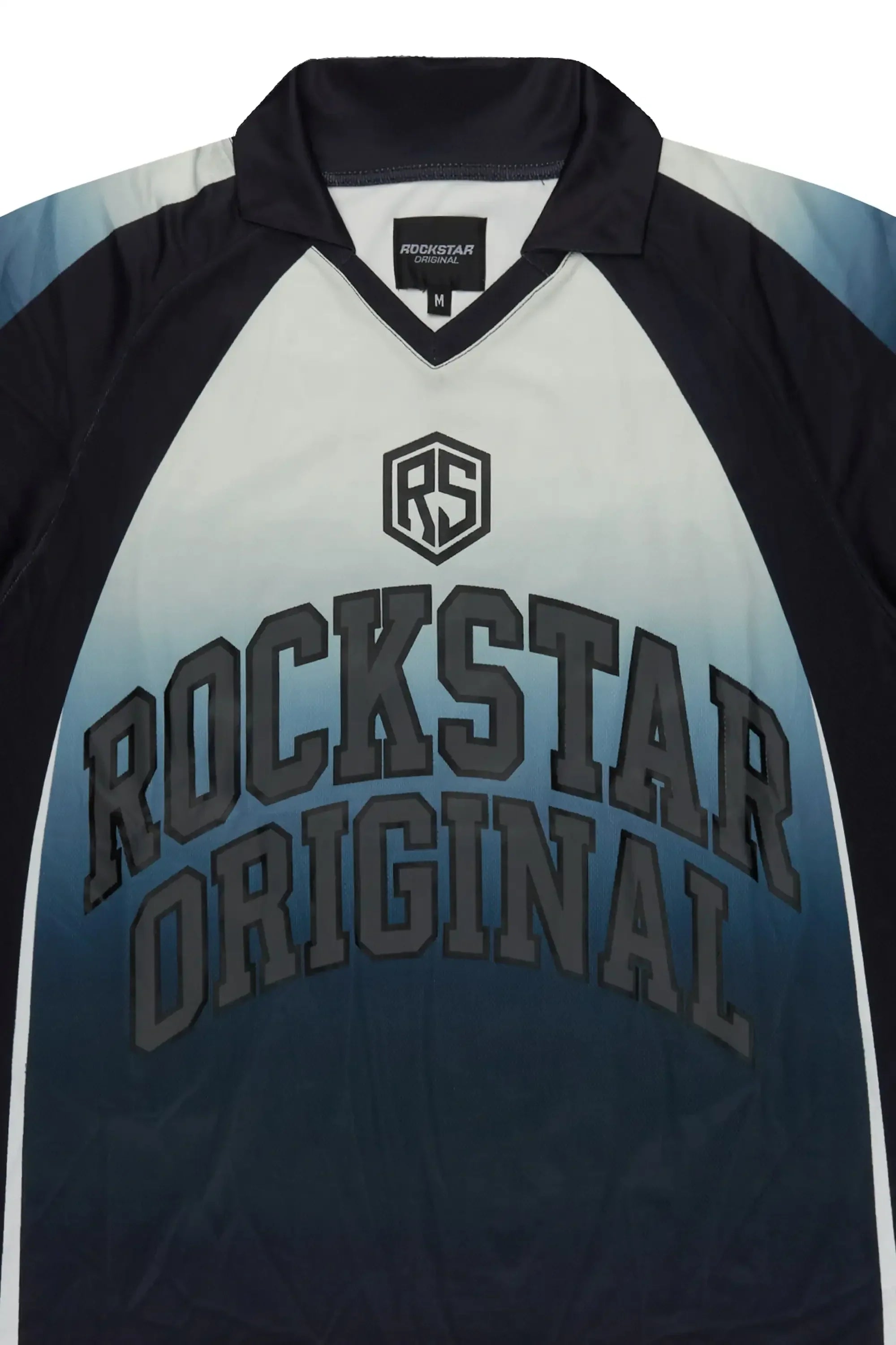 Ricco Black/White World Soccer Inspired Graphic Jersey - image 2
