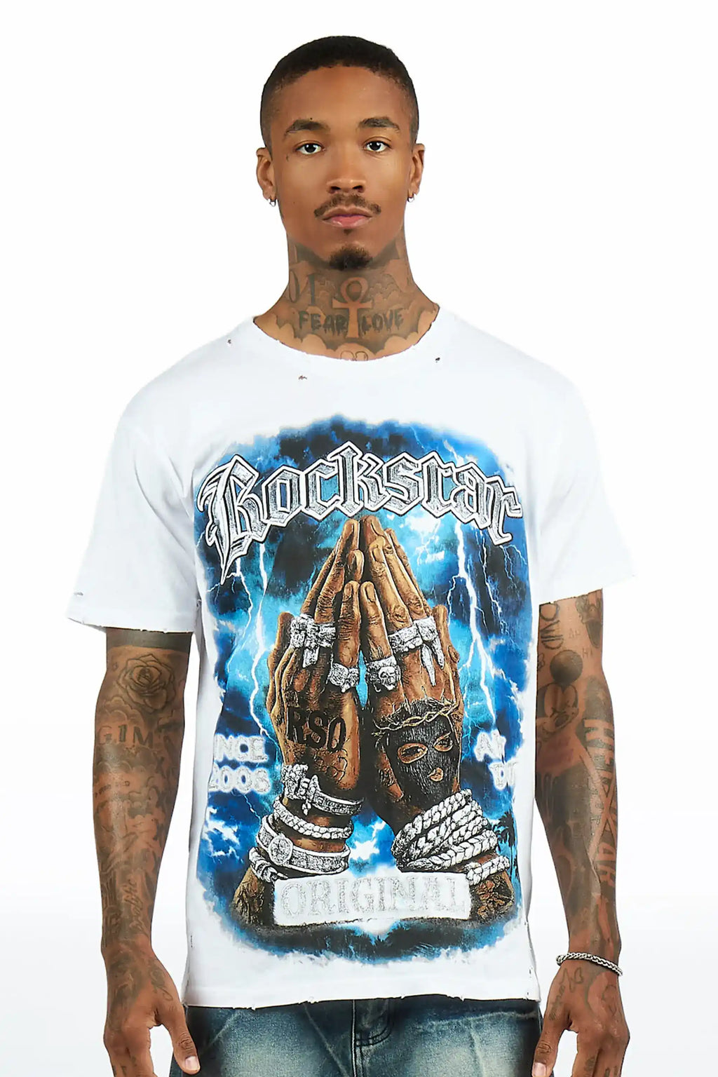 Thorne White Oversized Graphic T-Shirt - image 2