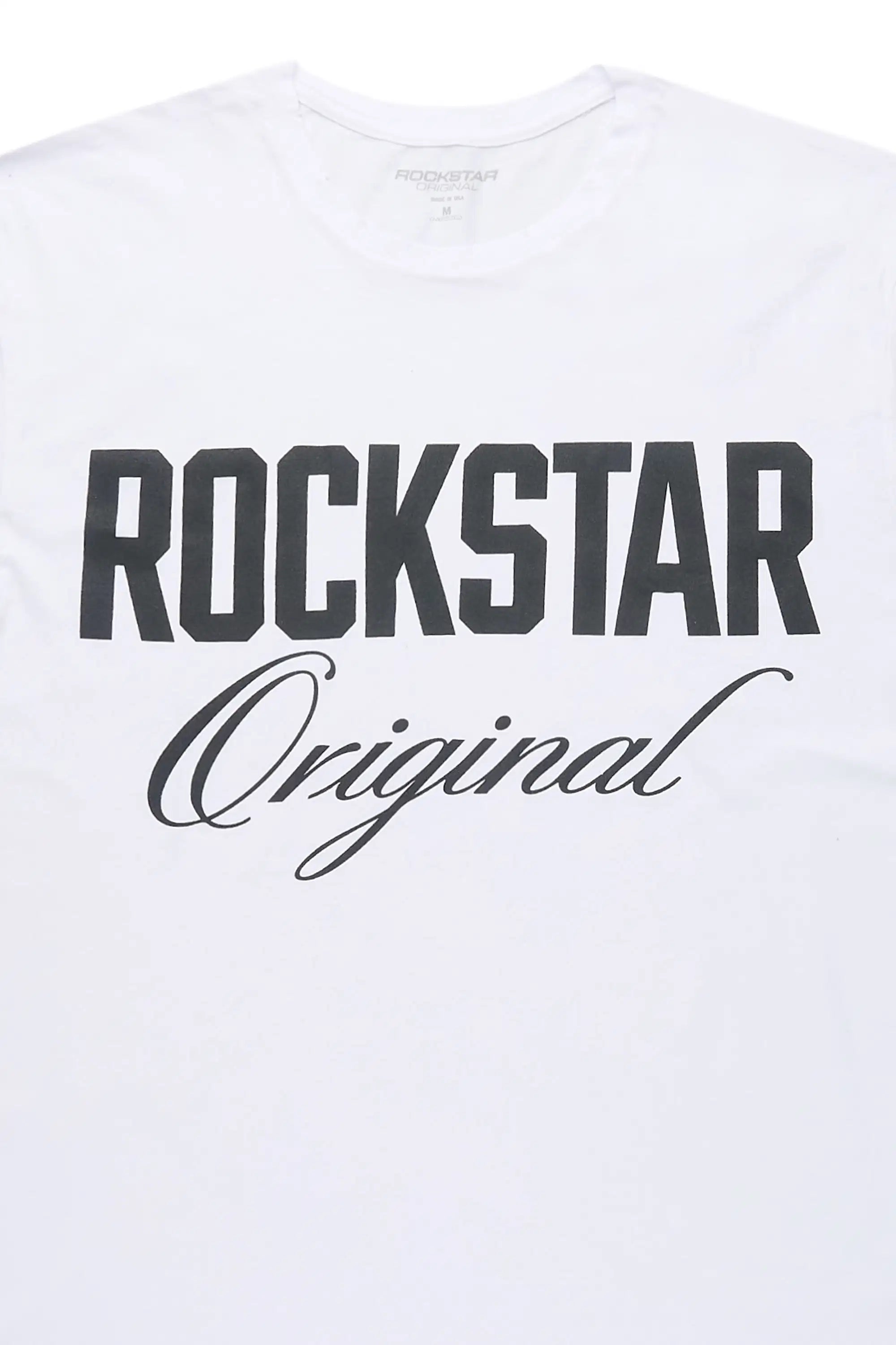 Jett White Oversized Graphic T-Shirt - image 2