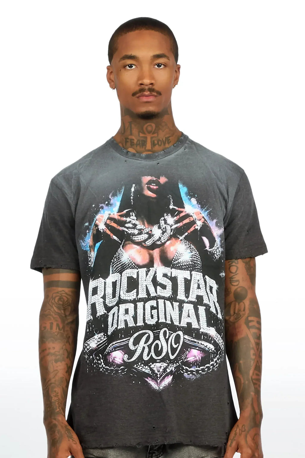 Newell Charcoal Oversized Graphic T-Shirt - image 2