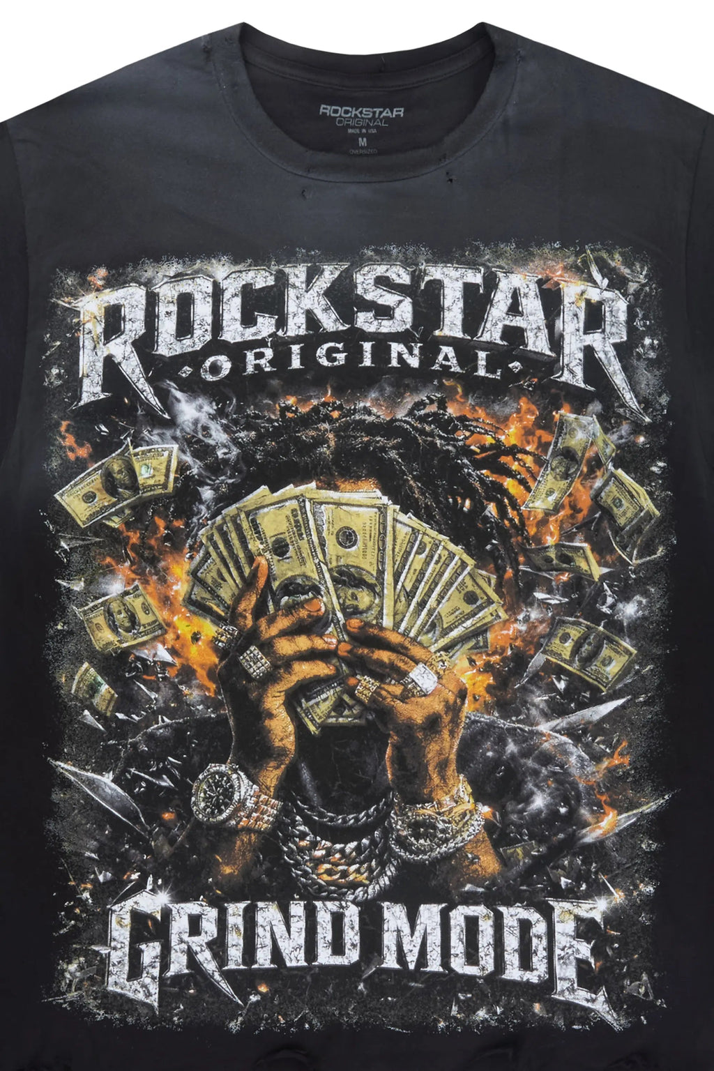 LaJordan Black Oversized Graphic T-Shirt - image 7