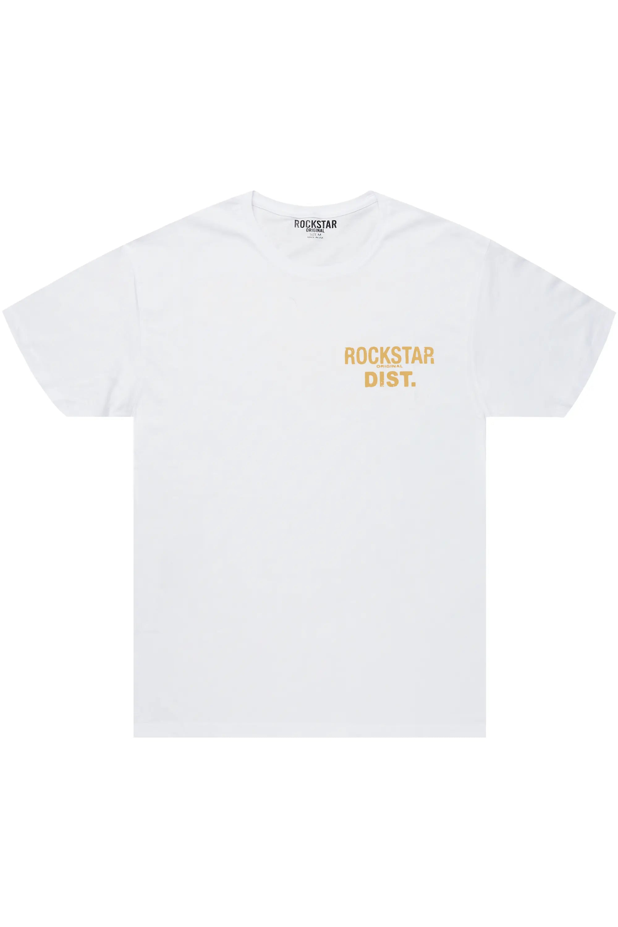 Lake White/Beige Graphic T-Shirt - image 2