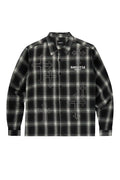 Poldi Black Rhinestone Flannel Long Sleeve Shirt - image 1