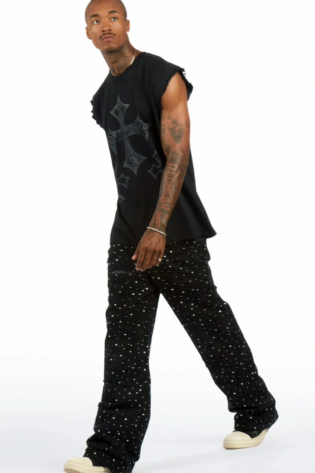 Marizon Black Cut Off Tee - image 2