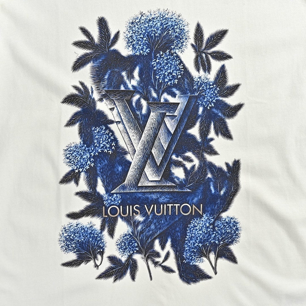Louis Vuitton Botanical Garden LV Logo Print T-Shirt
