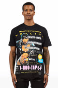 Druze Black Oversized Graphic T-Shirt - image 1