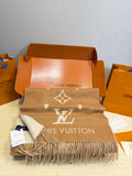 Louis Vuitton Wool Jacquard Monogram Scarf
