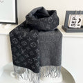 Louis Vuitton Wool Jacquard Monogram Scarf