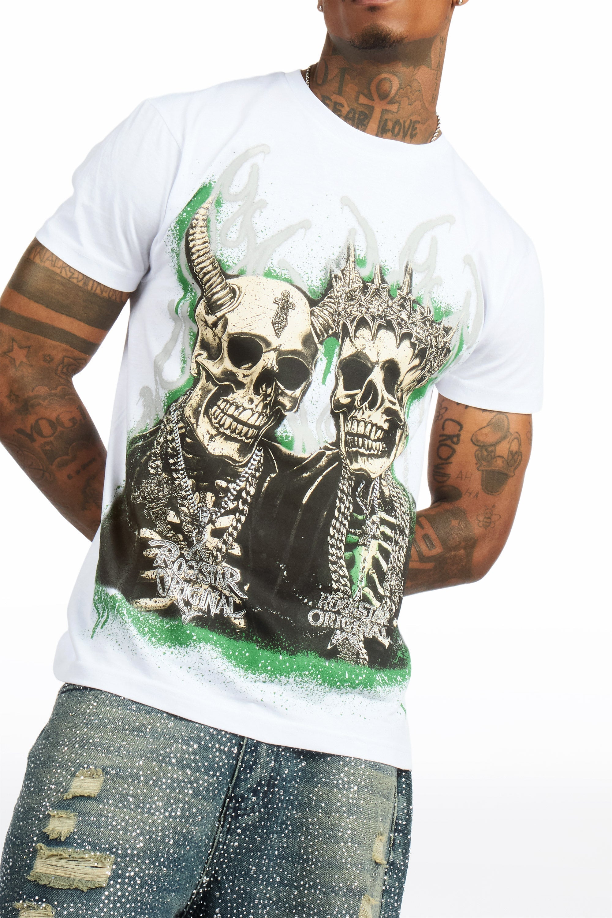 Kingston White Graphic T-Shirt - image 2