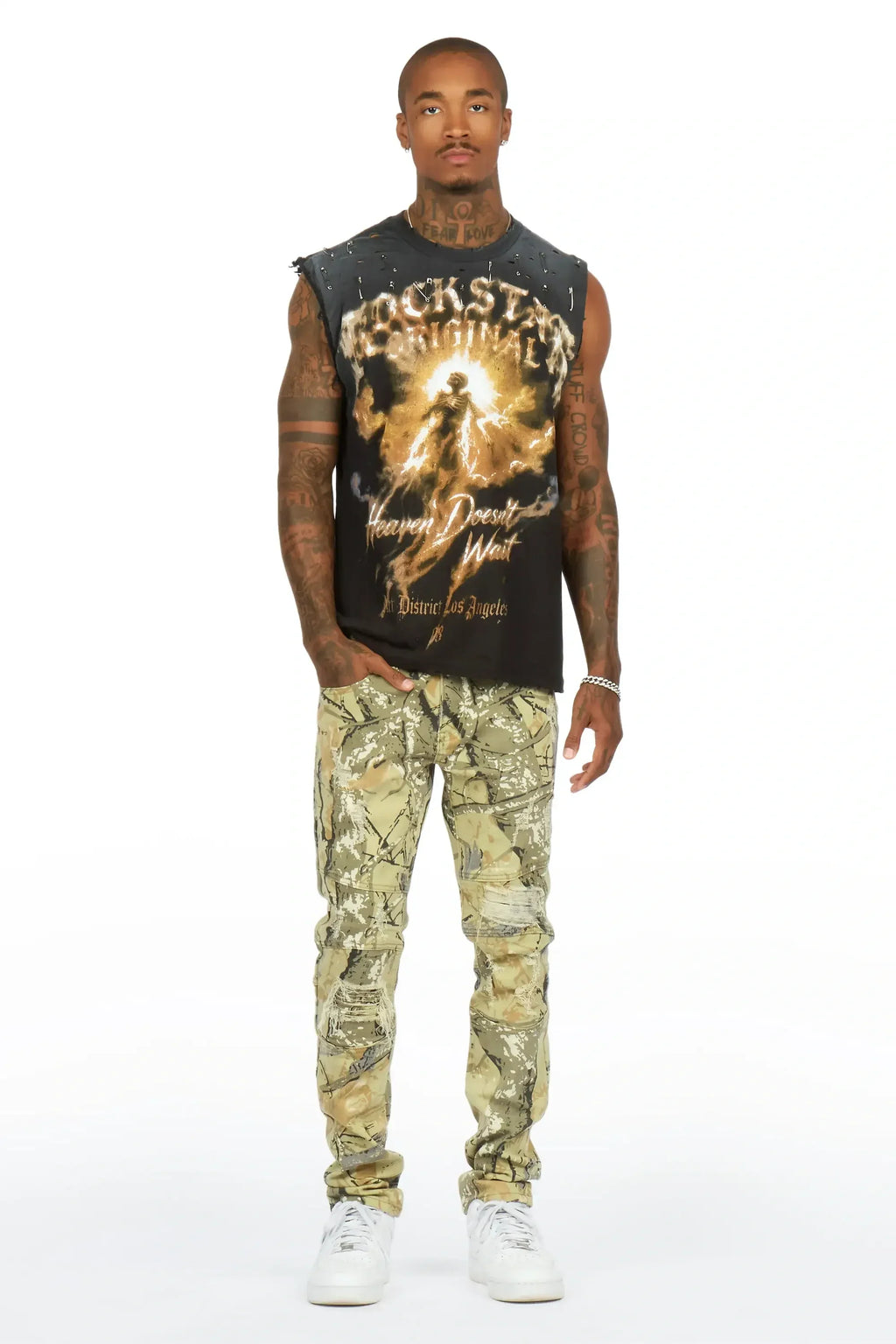 Jakito Black Oversized Cut Off T-Shirt - image 2