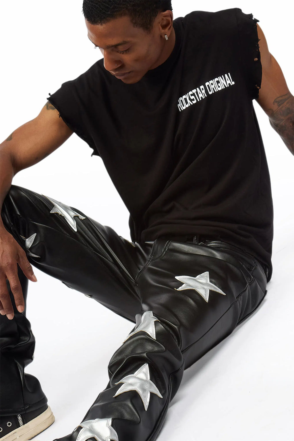 Corven Black Cut Off T-Shirt - image 2
