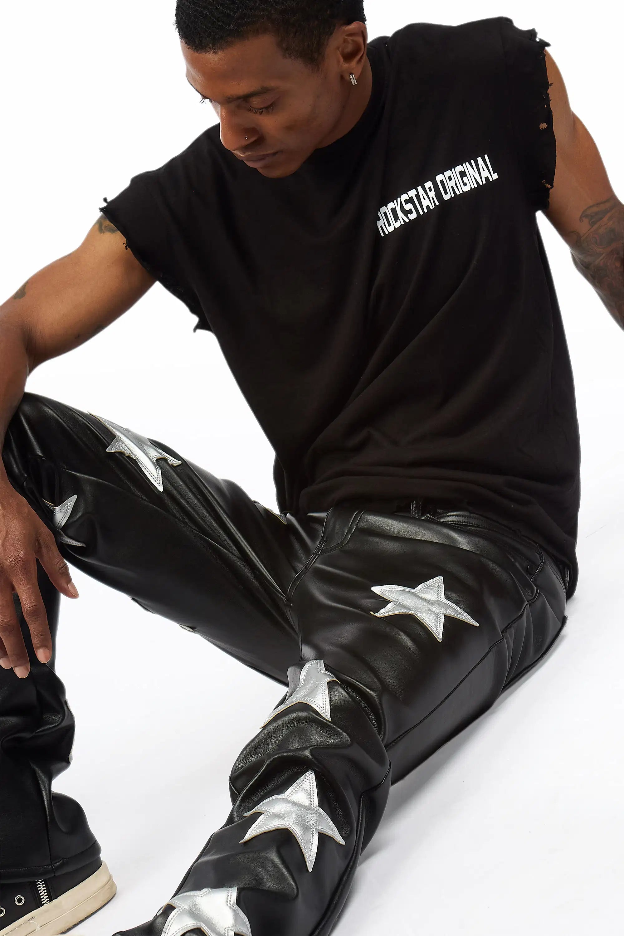 Corven Black Cut Off T-Shirt - image 2