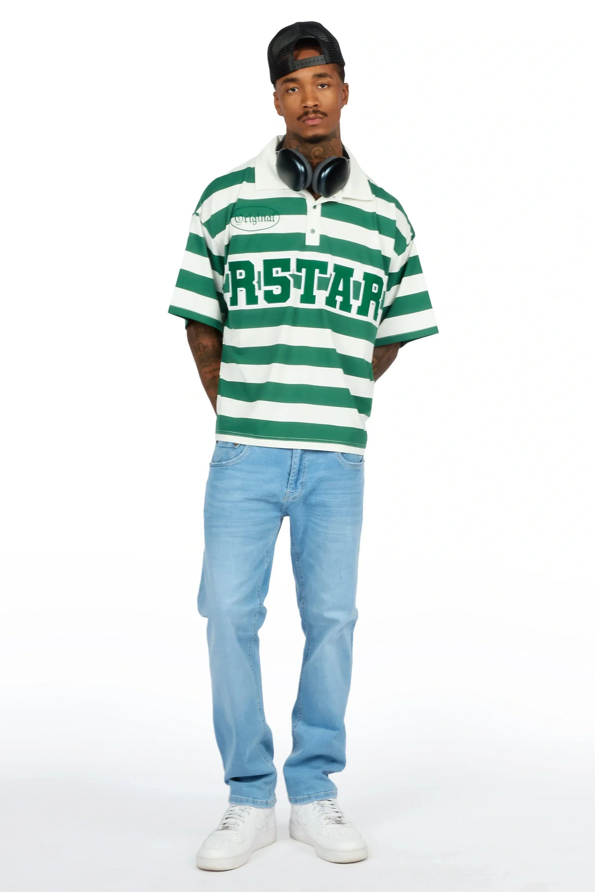 Fintan Green Polo Shirt - image 2