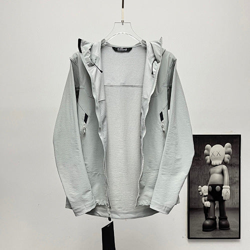 Arc'teryx Gamma Hoody Softshell Jacket – Light Grey