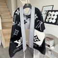 Louis Vuitton Wool Jacquard Monogram Scarf