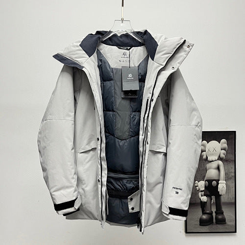 Kailas Montana 700 Hooded Down Jacket with Dual-Zip Design