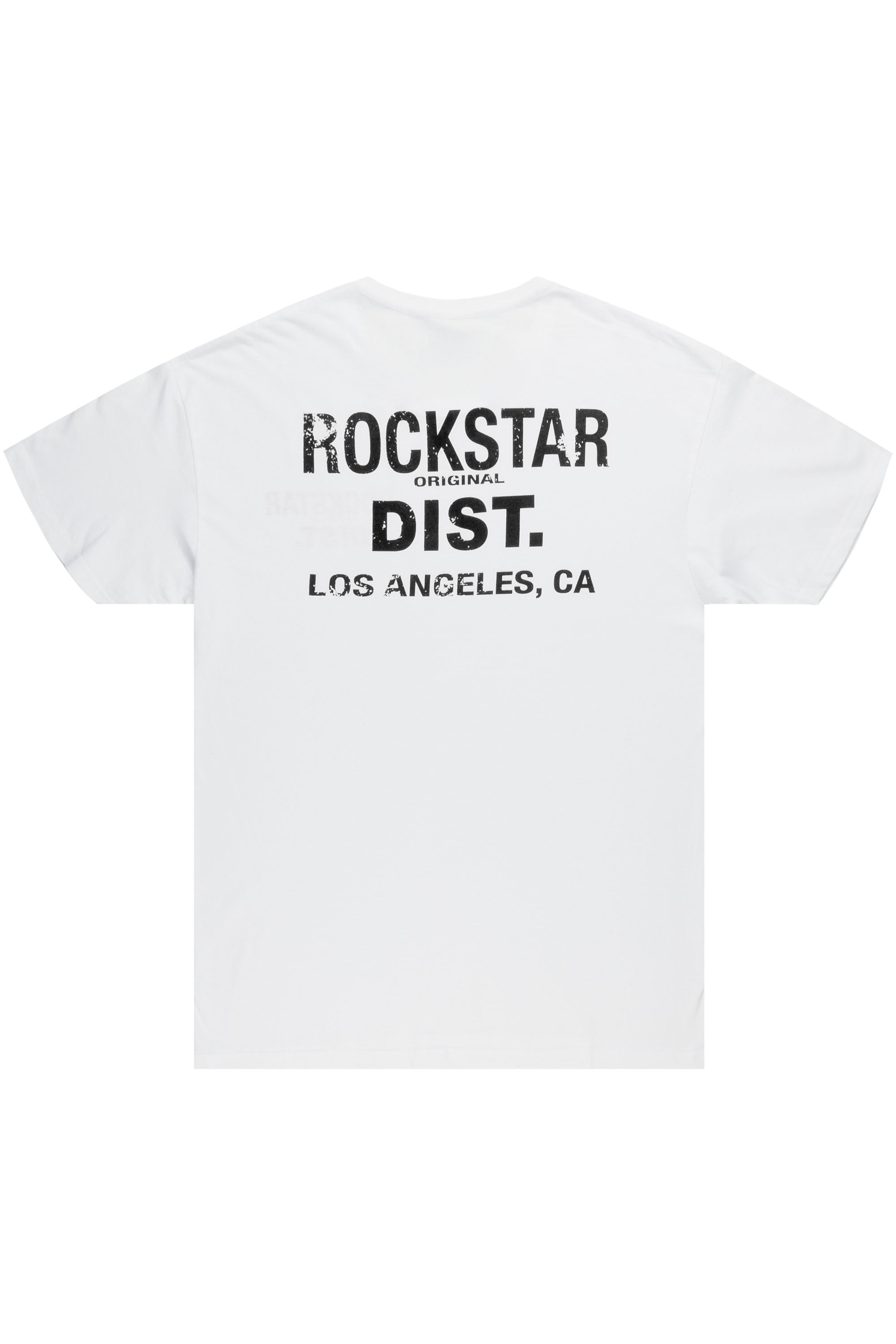 Lake 3.0 White/Black Oversized Graphic T-Shirt - image 1