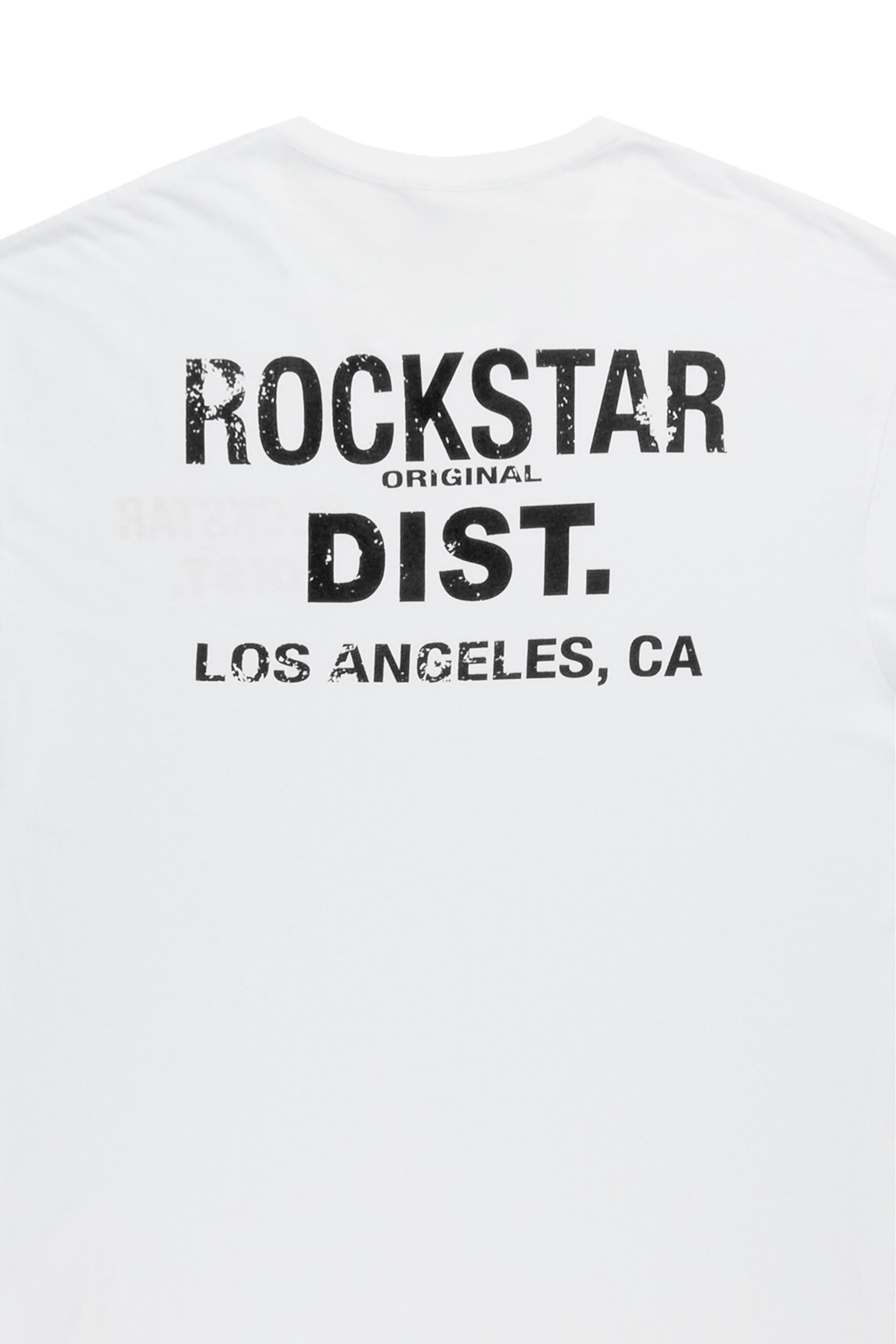 Lake 3.0 White/Black Oversized Graphic T-Shirt - image 2