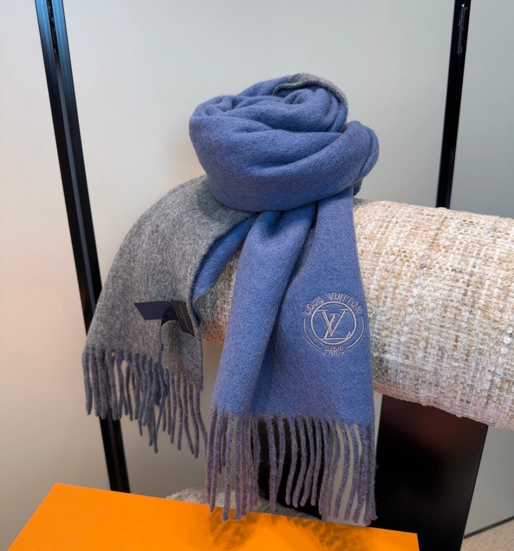 Louis Vuitton Wool Jacquard Monogram Scarf