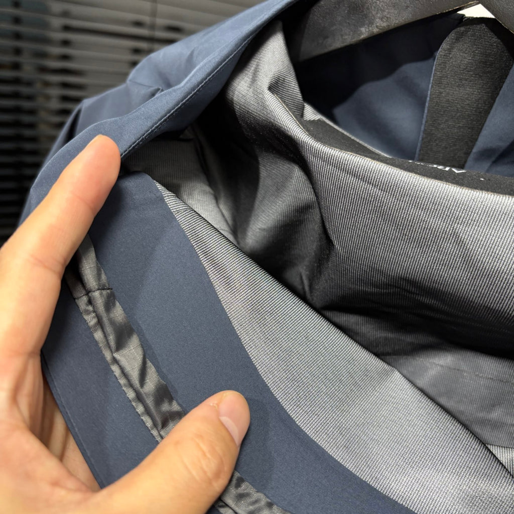 Arc'teryx Blue Hooded Zip-Up Jacket