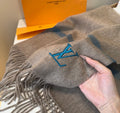 Louis Vuitton Wool Jacquard Monogram Scarf