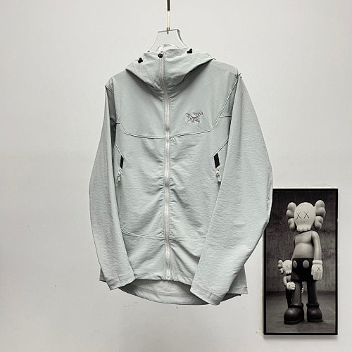 Arc'teryx Gamma Hoody Softshell Jacket – Light Grey