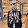 Louis Vuitton Wool Jacquard Monogram Scarf