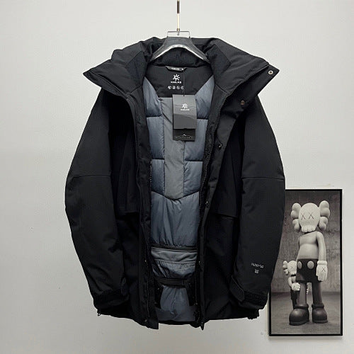 Kailas Montana 700 Hooded Down Jacket with Dual-Zip Design