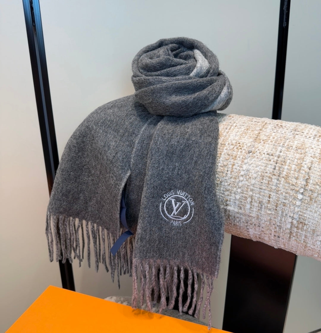 Louis Vuitton Wool Jacquard Monogram Scarf