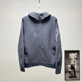 Arc'teryx Textured Full-Zip Hooded Jacket – Blue Grey