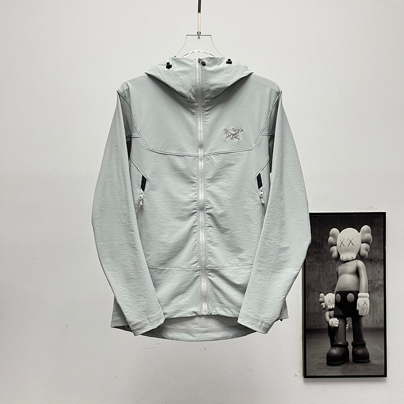 Arc'teryx Gamma Hoody Softshell Jacket – Light Grey