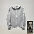 Arc'teryx Textured Full-Zip Hooded Jacket – Light Grey