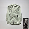Descente Solid-Color Hooded Shell Jacket
