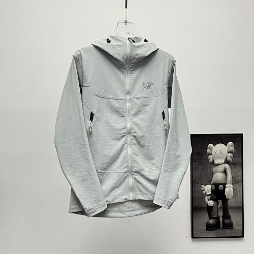 Arc'teryx Gamma Hoody Softshell Jacket – Light Grey