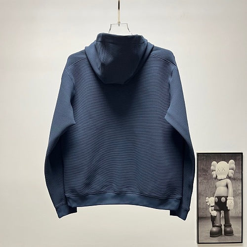Arc'teryx Textured Full-Zip Hooded Jacket – Navy