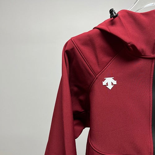 Descente Solid-Color Hooded Shell Jacket