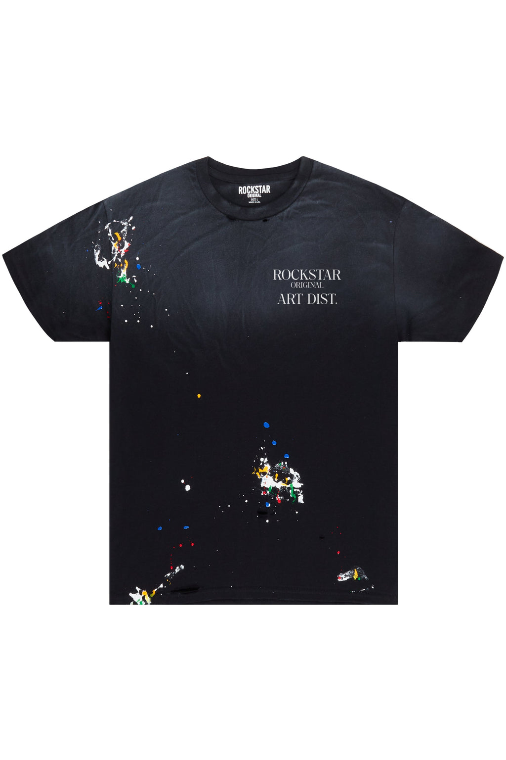 Palmer Black Graphic T-Shirt - image 1