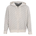 Dior Oblique All-Over Jacquard Zip-Up Hoodie