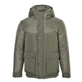 Louis Vuitton Monogram Patchwork Hooded Down Jacket