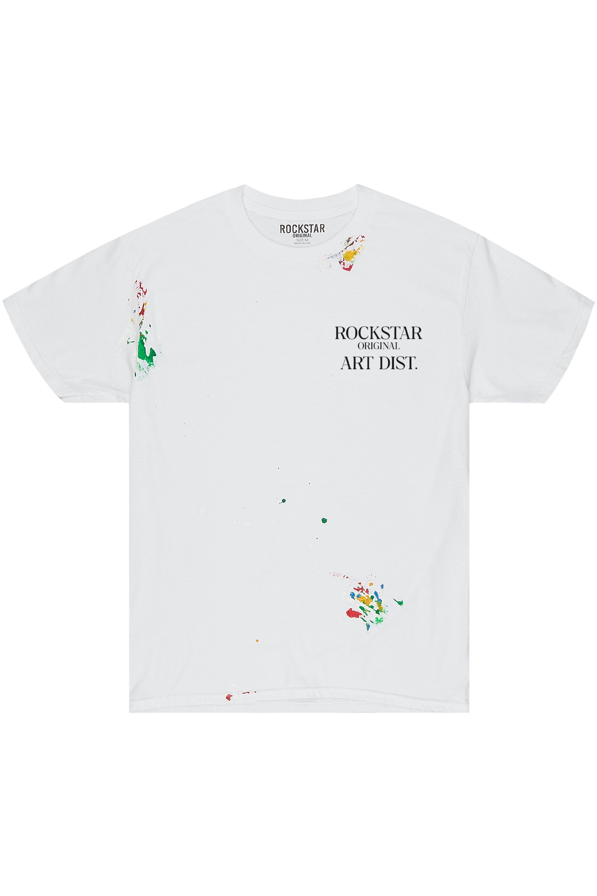 Palmer White Graphic T-Shirt - image 1