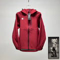 Descente Solid-Color Hooded Shell Jacket