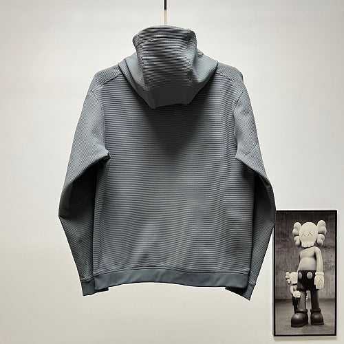 Arc'teryx Textured Full-Zip Hooded Jacket – Charcoal Grey