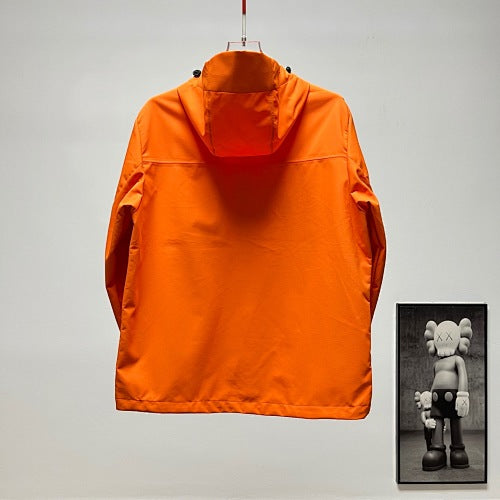 Descente Solid-Color Hooded Shell Jacket