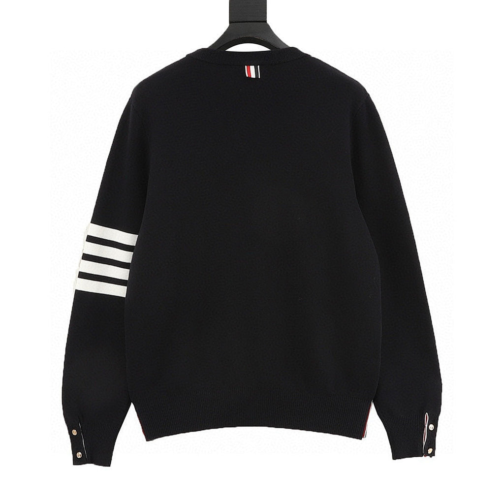 Thom Browne Wool Crewneck Sweater