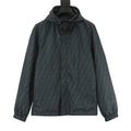 Fendi Dark Green Reversible Hooded Jacket – FF & Stripes