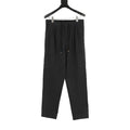 Brunello Cucinelli Drawstring Herringbone Linen Trousers