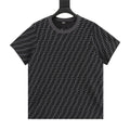 Fendi Black & Grey FF Monogram Crewneck T-Shirt